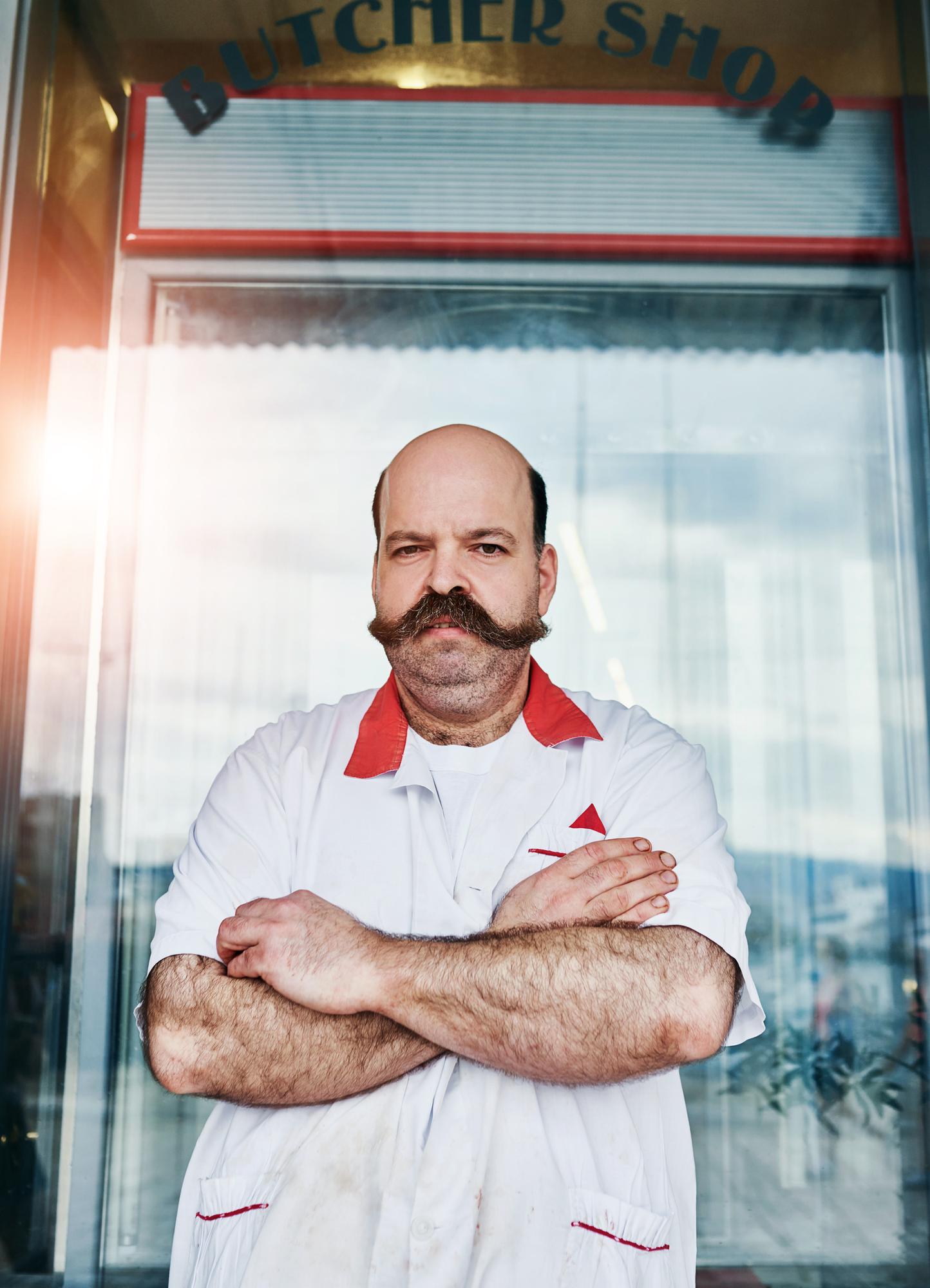 Portret szefa kuchni prowadzącego warsztat